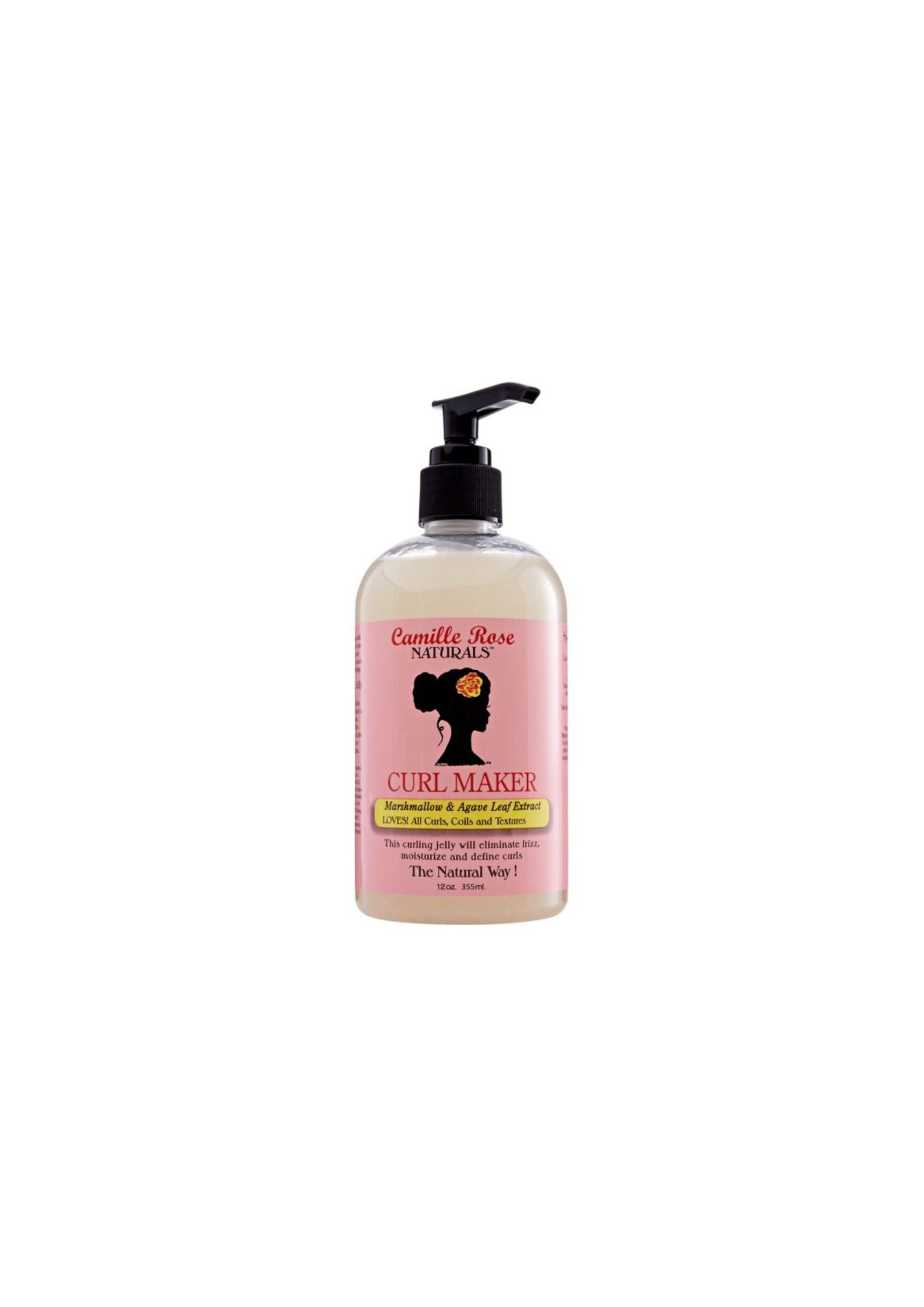 Camille Rose Curl Maker Defining Jelly 355 ml – Kruldefiniërende Gel voor Krullend Haar