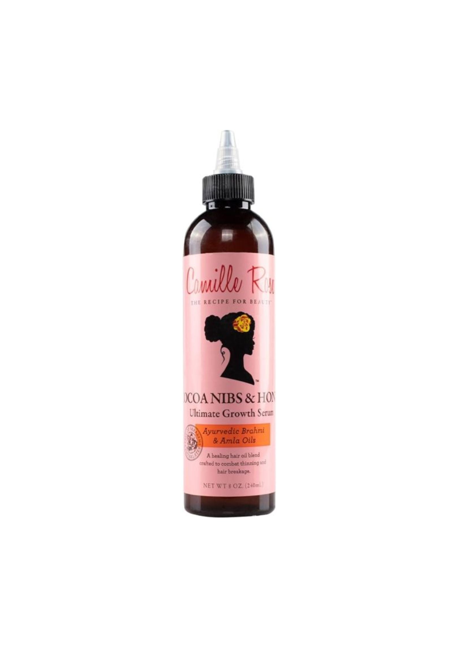 Camille Rose Cocoa Nibs & Honey Growth Serum 240 ml – Versterkend Serum voor Gezond Haargroei