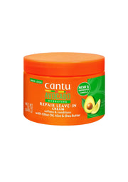Cantu Avocado Repair Leave-In Cream 340g – Herstellende Leave-In Conditioner voor Droog en Beschadigd Haar