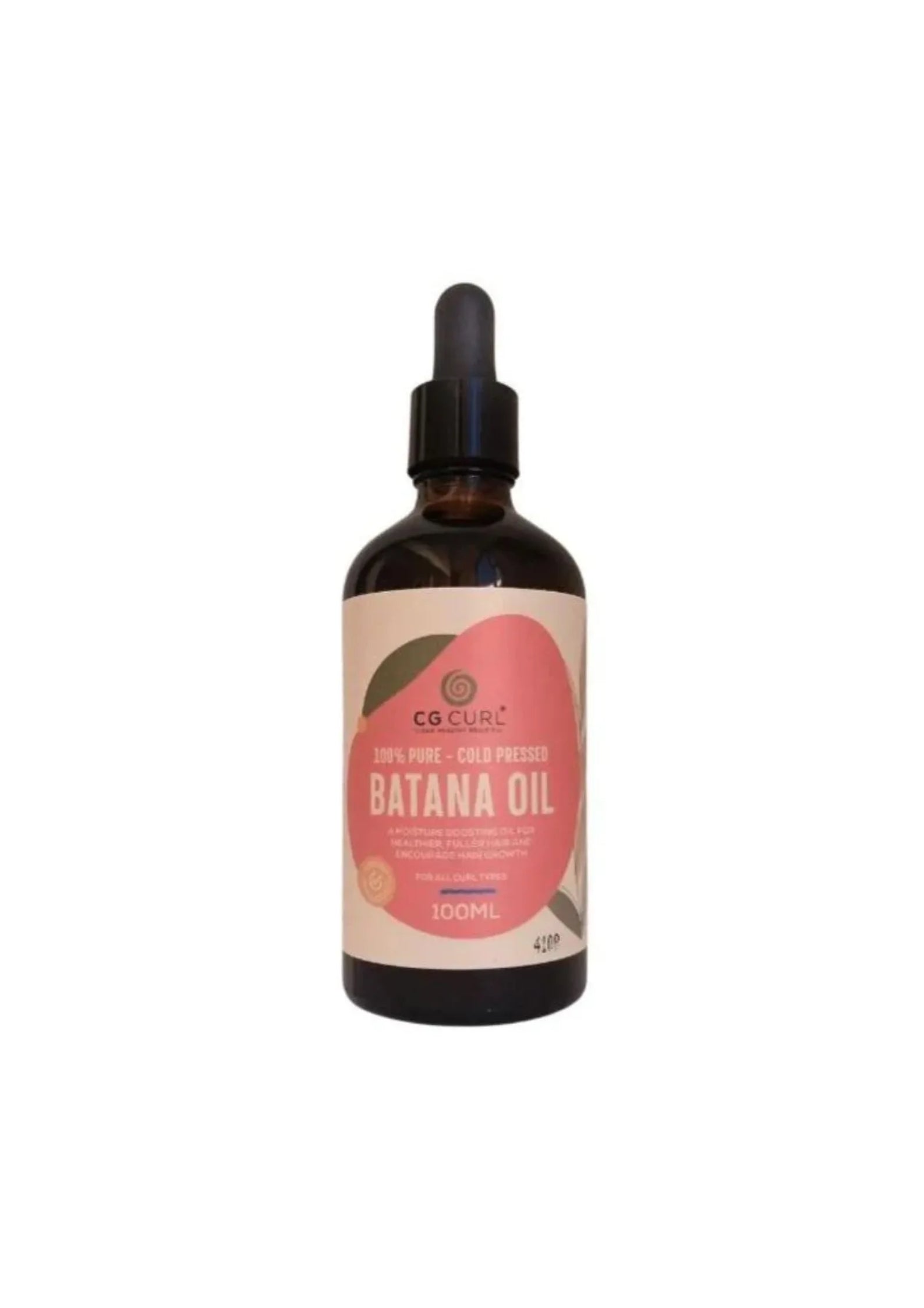 CG Curl 100% Pure Cold Pressed Batana Oil 100 ml – Diepe Voeding en Herstel voor Droog en Beschadigd Haar