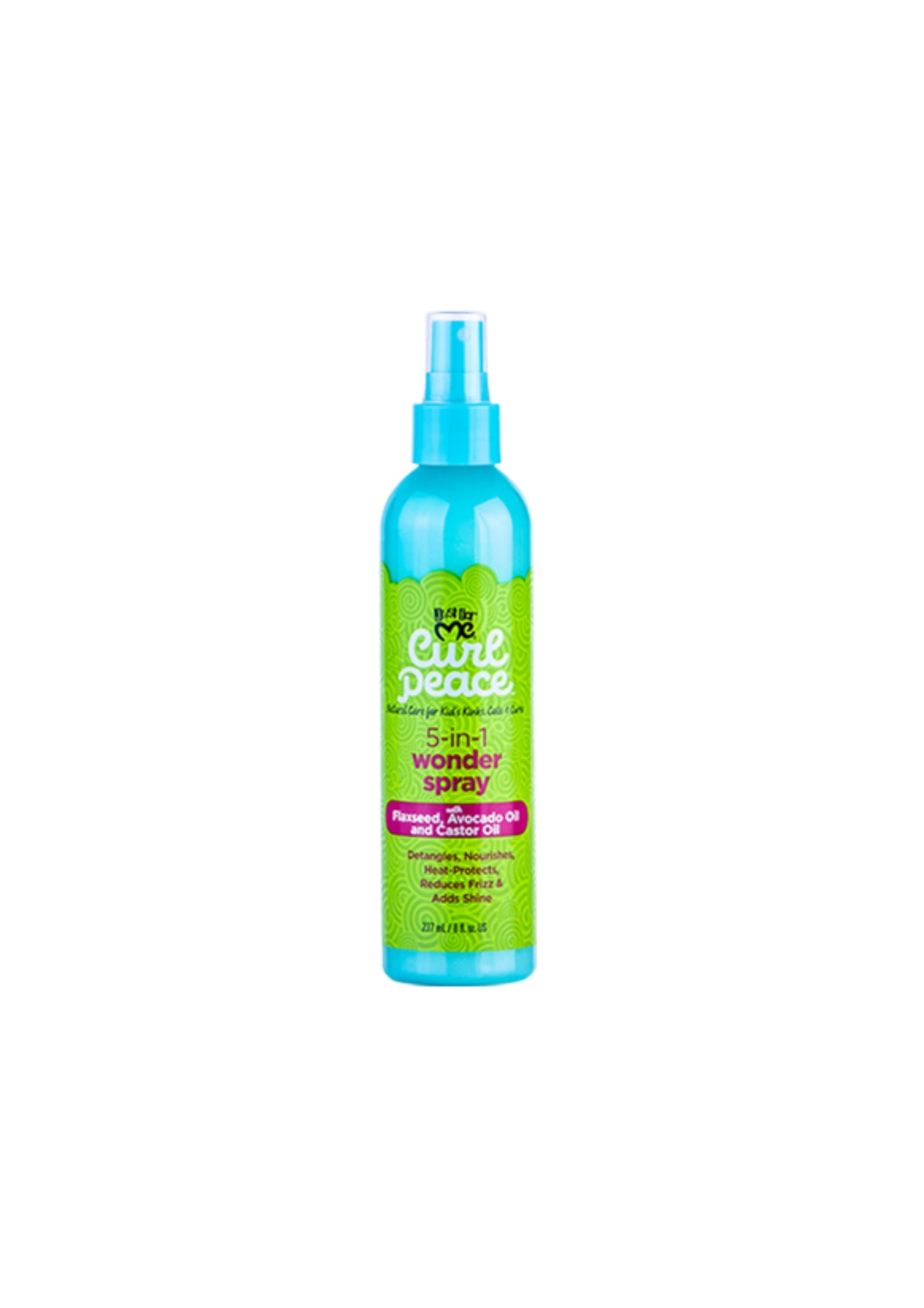 Just For Me Curl Peace 5-in-1 Wonder Spray 237 ml – Ontklittende Verzorgingsspray voor Krullen