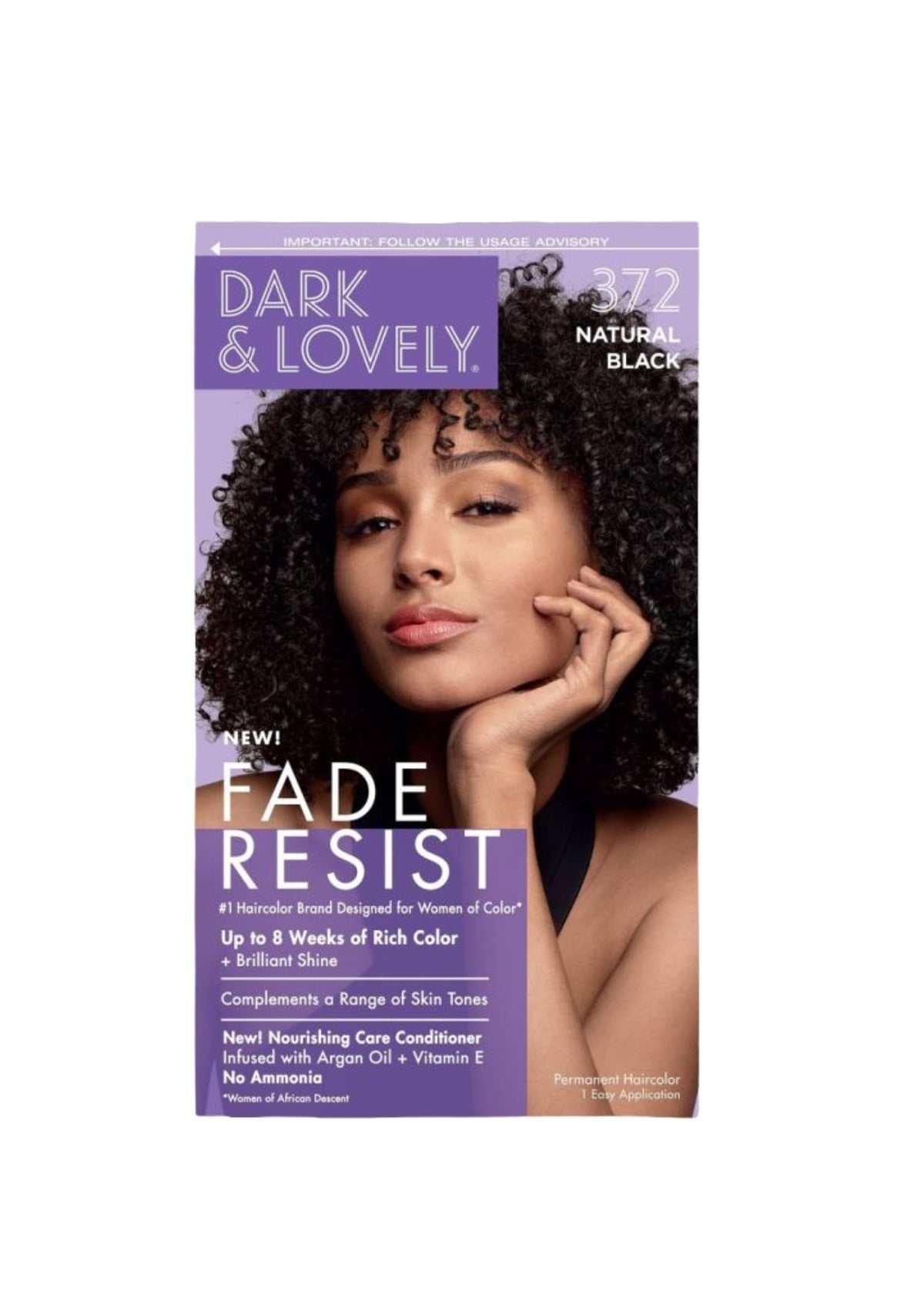Dark and Lovely Fade-Resist Permanente Haarverf – Langdurige Haarkleur met Glans