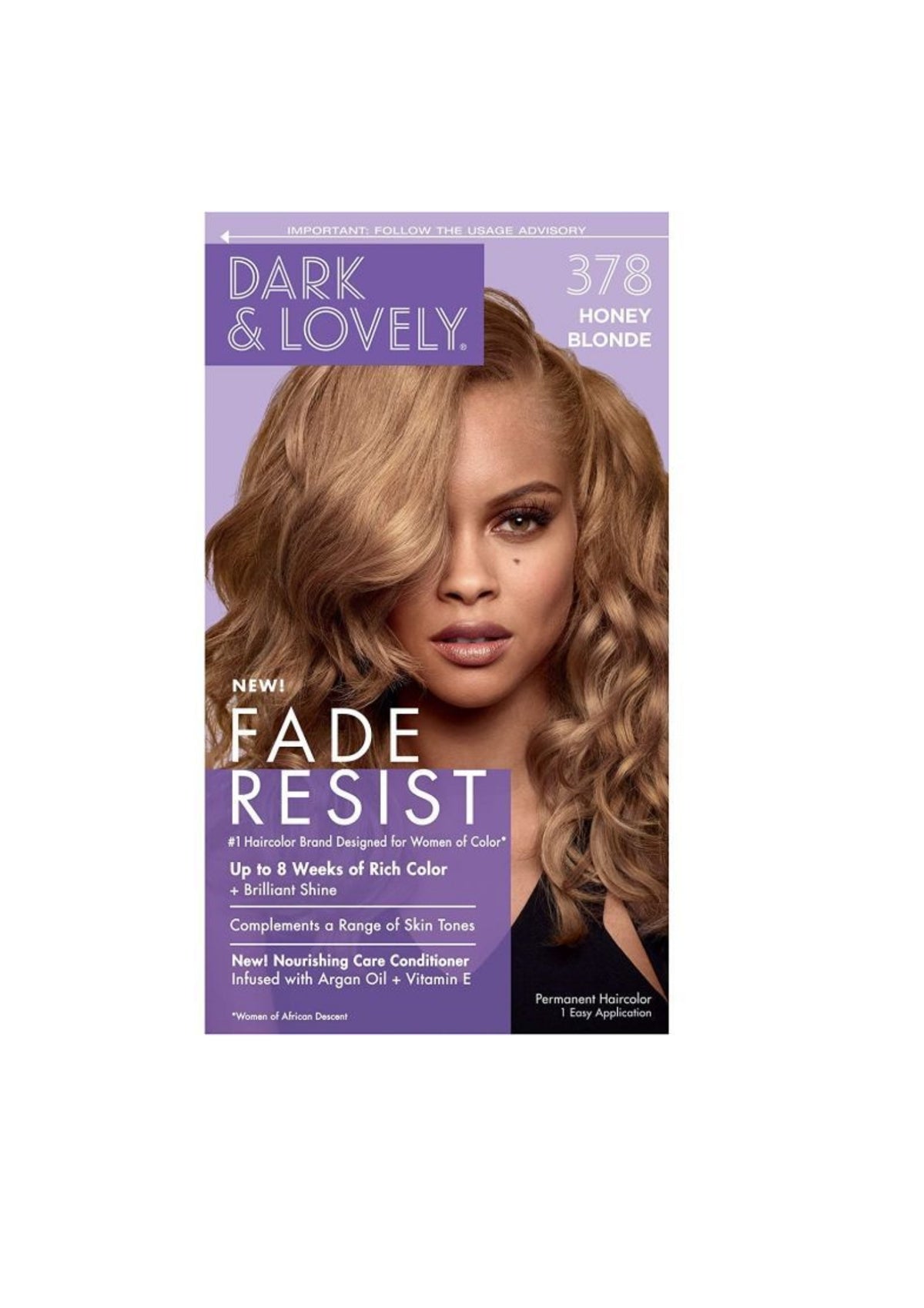 Dark and Lovely Fade-Resist Permanente Haarverf – Langdurige Haarkleur met Glans