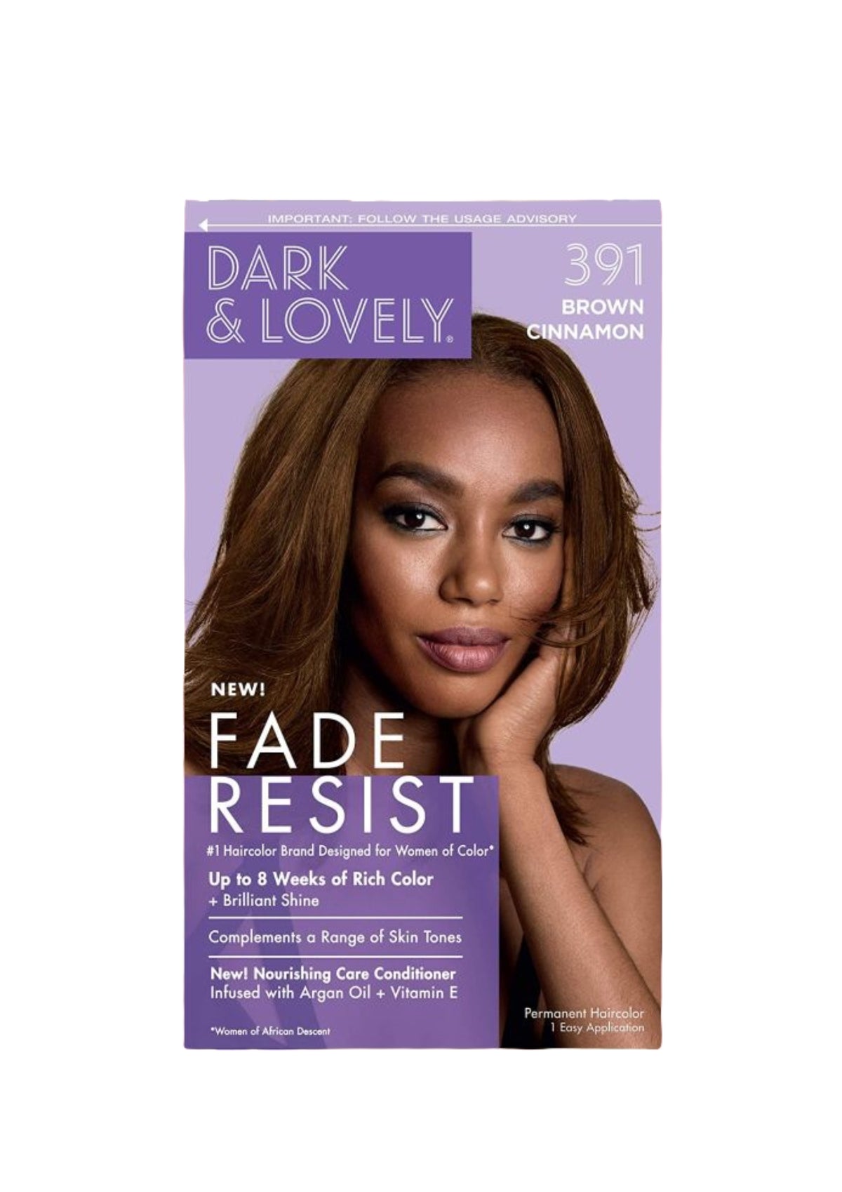 Dark and Lovely Fade-Resist Permanente Haarverf – Langdurige Haarkleur met Glans