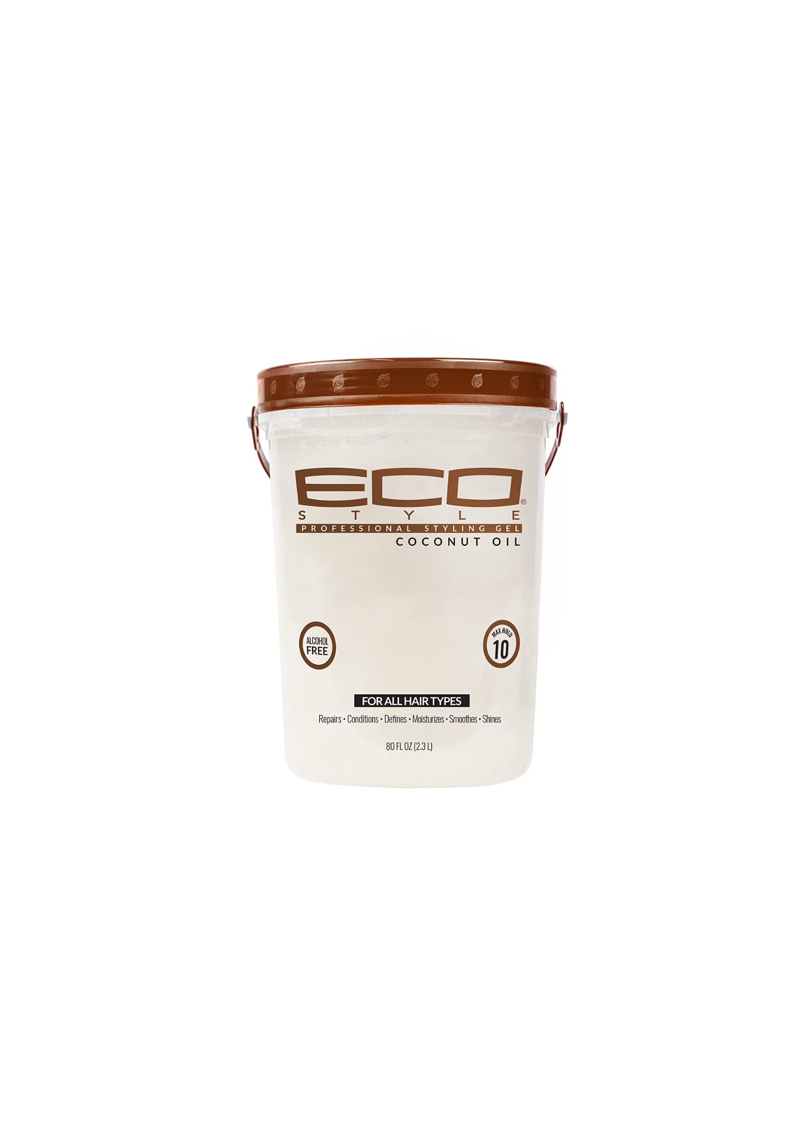 ECO Style Styling Gel Coconut Oil – Hydraterende Styling Gel met Kokosolie