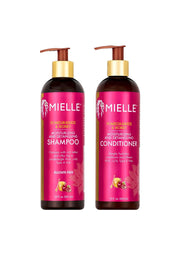 Mielle Pomegranate & Honey Shampoo + Conditioner 2-Pack – Complete Hydraterende Haarverzorging voor Droog en Krullend Haar