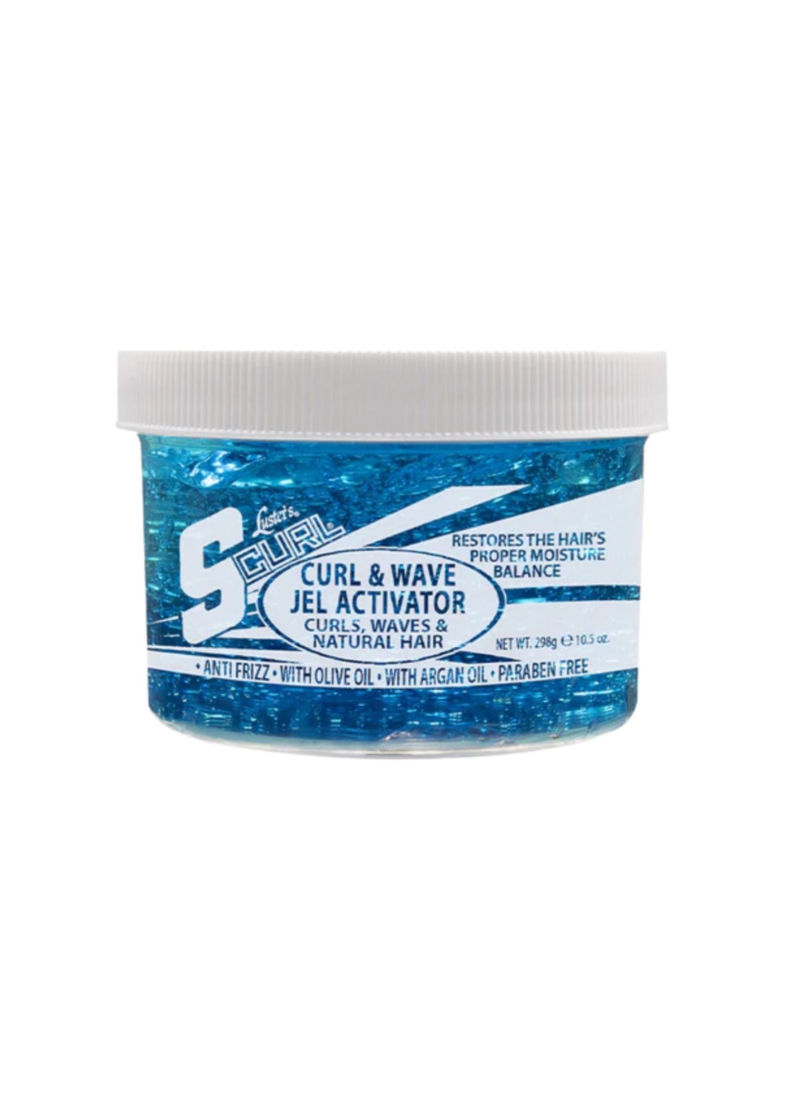S-Curl Wave Gel Regular 298g – Stylinggel met Sterke Hold voor Strakke 360 Waves