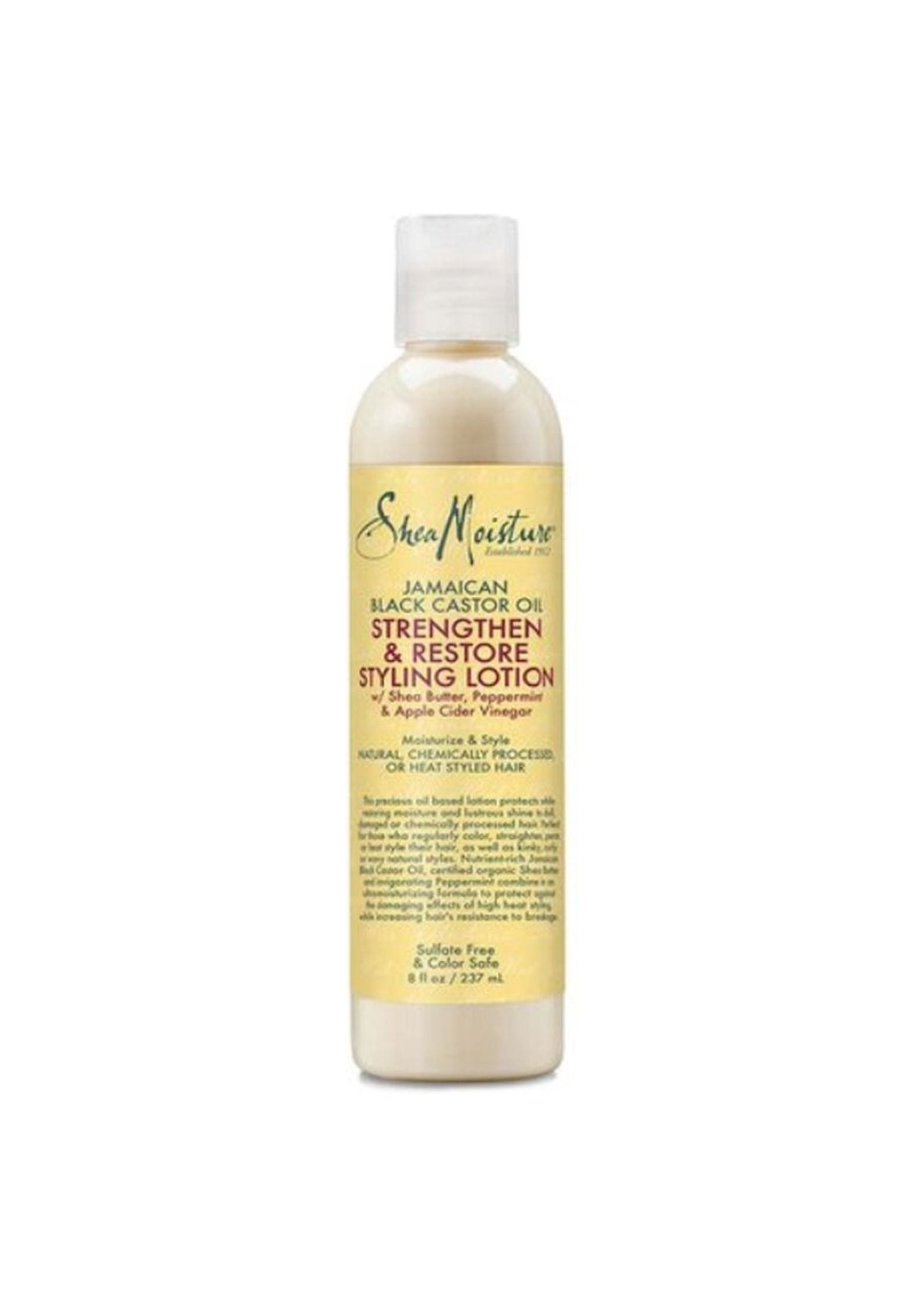 Shea Moisture Jamaican Black Castor Oil Strengthen, Grow & Restore Styling Lotion 237 ml – Verzorgende Stylinglotion