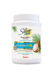 Silicon Mix Coconut Oil Hair Mask Treatment 478g – Intens Voedend Haarmasker voor Droog, Beschadigd en Pluizig Haar