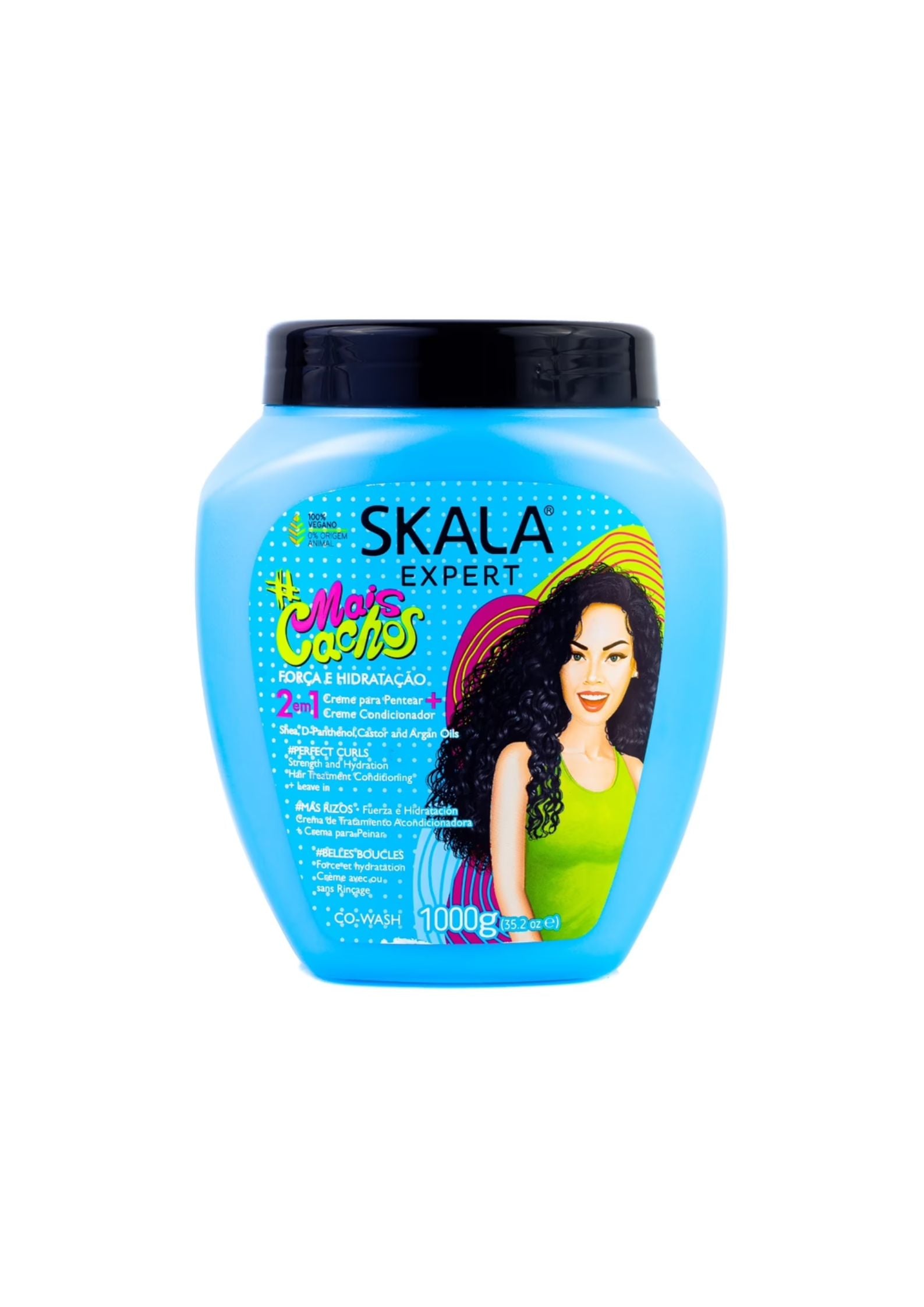 Skala Hair Treatment 2-in-1 Mais Cachos 1000 g – Hydraterende Crème voor Krullen