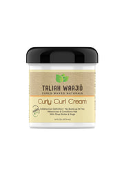Taliah Waajid Curly Curl Cream 473ml – Hydraterende Curl Cream voor Zachte, Gedefinieerde en Pluisvrije Krullen