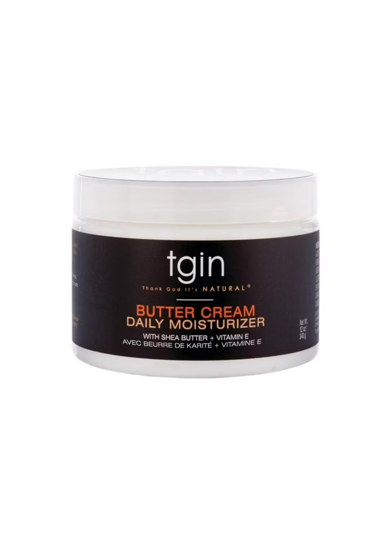 TGIN Butter Cream Daily Moisturizer 354 ml – Intens Hydraterende Haarcrème voor Krullen