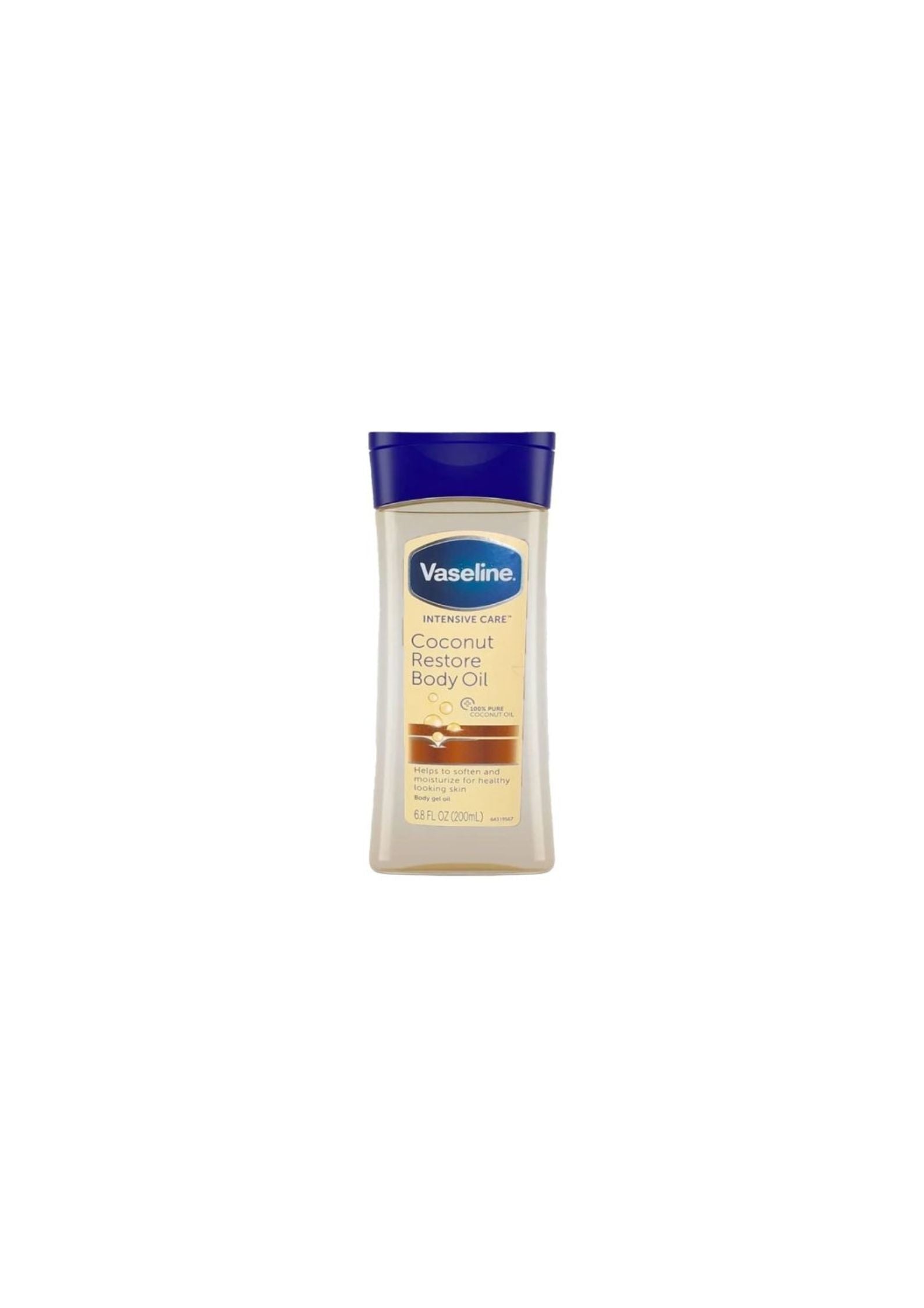 Vaseline Body Oil Gel Coconut Restore 200 ml – Voedende Body Oil Gel met Kokosolie