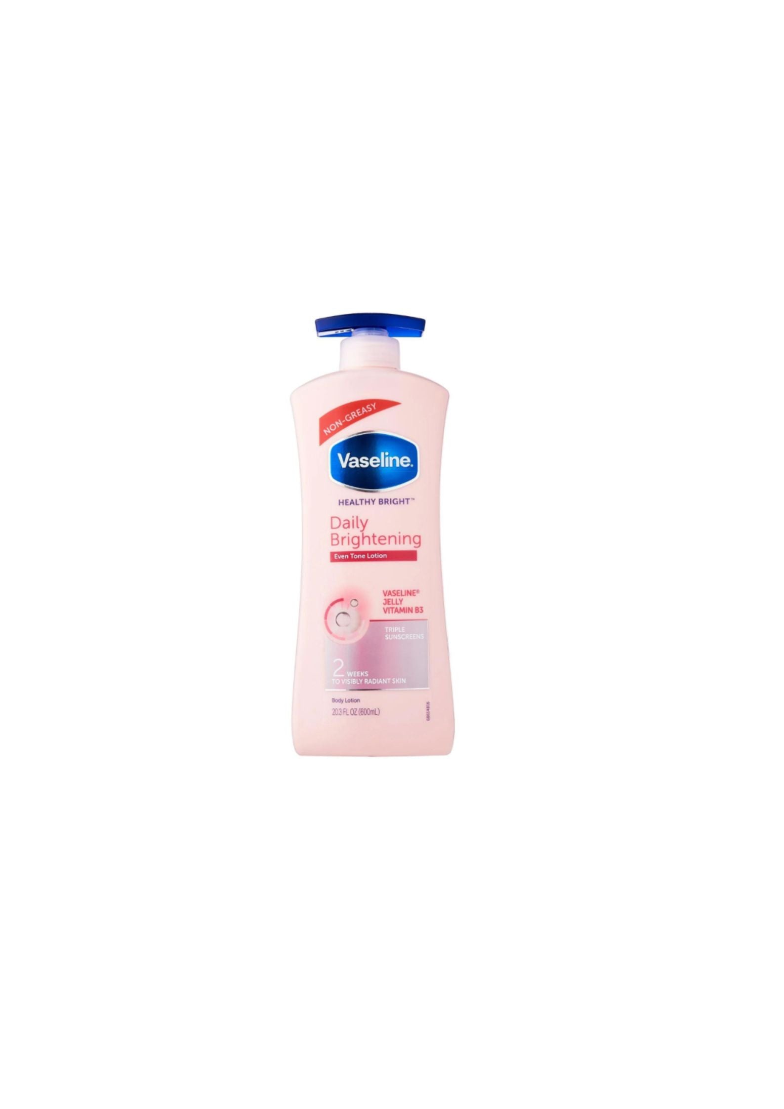Vaseline Body Lotion Daily Brightening 600 ml – Verhelderende Bodylotion voor Dagelijks Gebruik