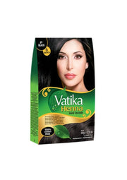 Dabur Vatika Henna Color 6x10g Sachets 60g – Natuurlijke Haarkleuring met Henna voor Rijke Kleur en Glans