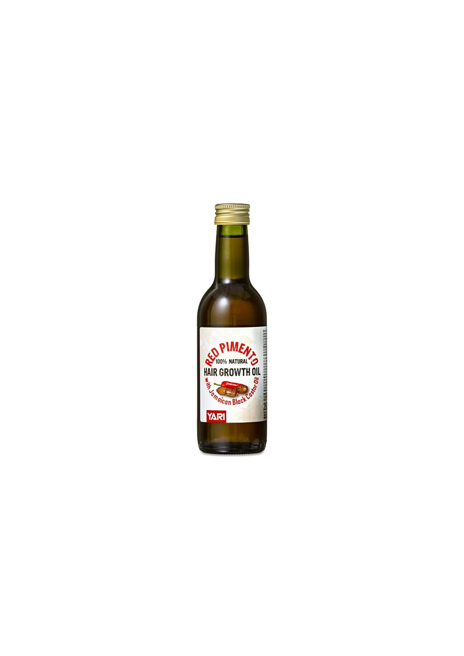 Yari 100% Natural Red Pimento Oil 250 ml – Natuurlijke Huid- en Haarolie