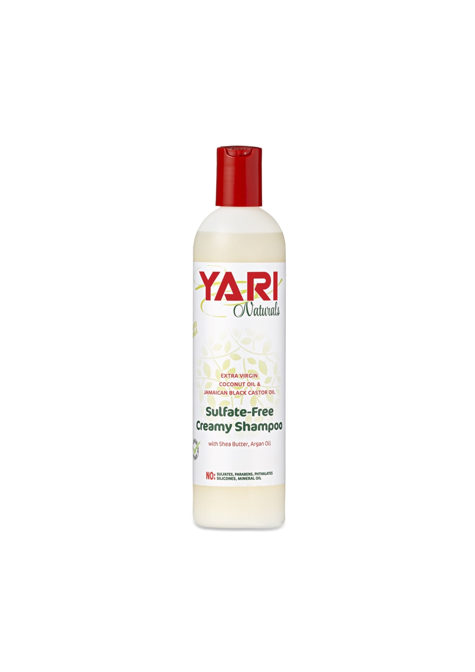 Yari Naturals Sulfate Free Shampoo 375ml – Milde Shampoo voor Schone, Gehydrateerde en Pluisvrije Krullen