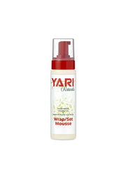 Yari Naturals Wrap/Set Mousse 220ml – Styling Mousse voor Gladde Wraps & Langdurige Hold