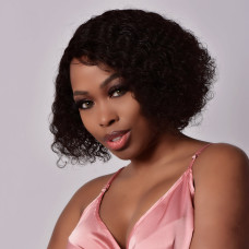 HUMAN VIRGIN HAIR LACE PARTING WIG